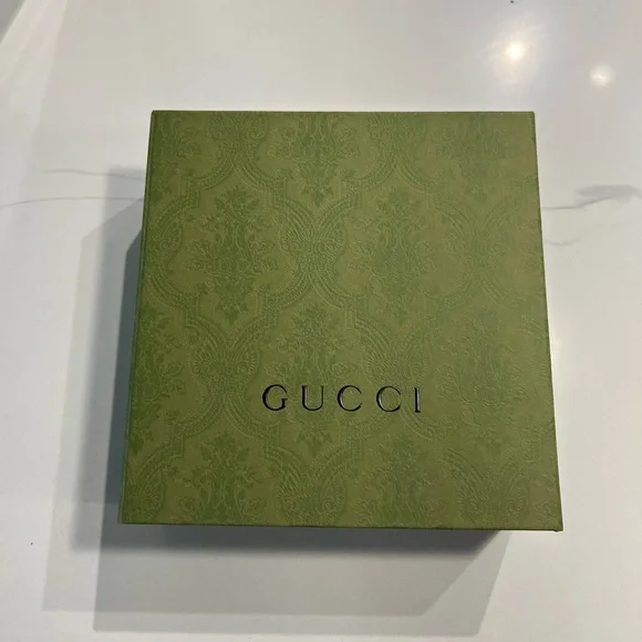 Silver Gucci Belt